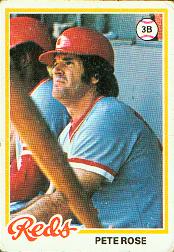 1978 Topps Baseball Cards      020      Pete Rose DP